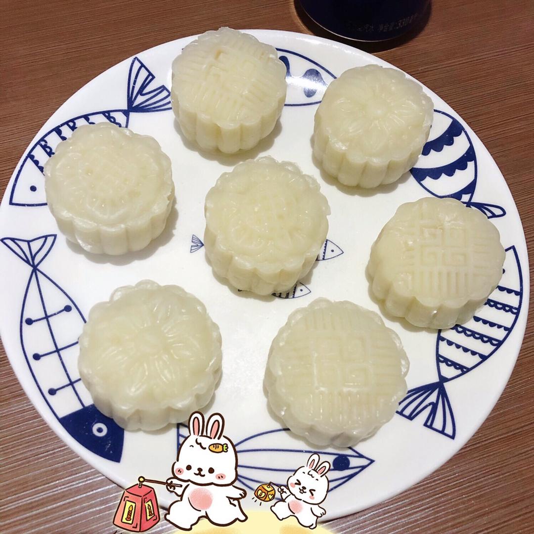 《Tinrry下午茶》冰皮月饼（奶黄馅）