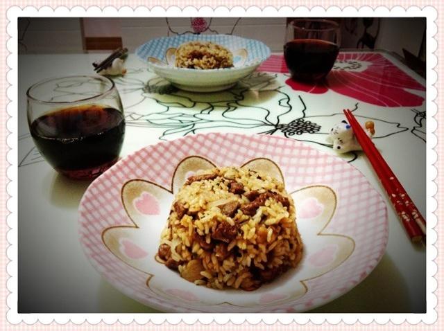 黑椒牛肉粒炒饭