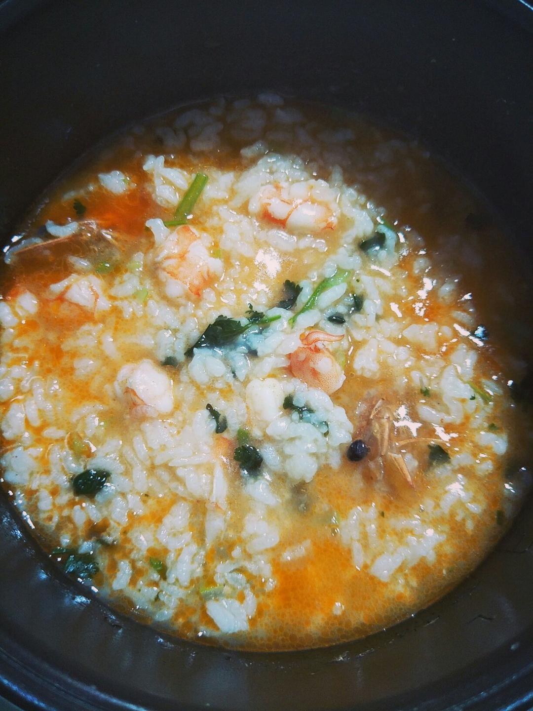 秘制鲜虾粥