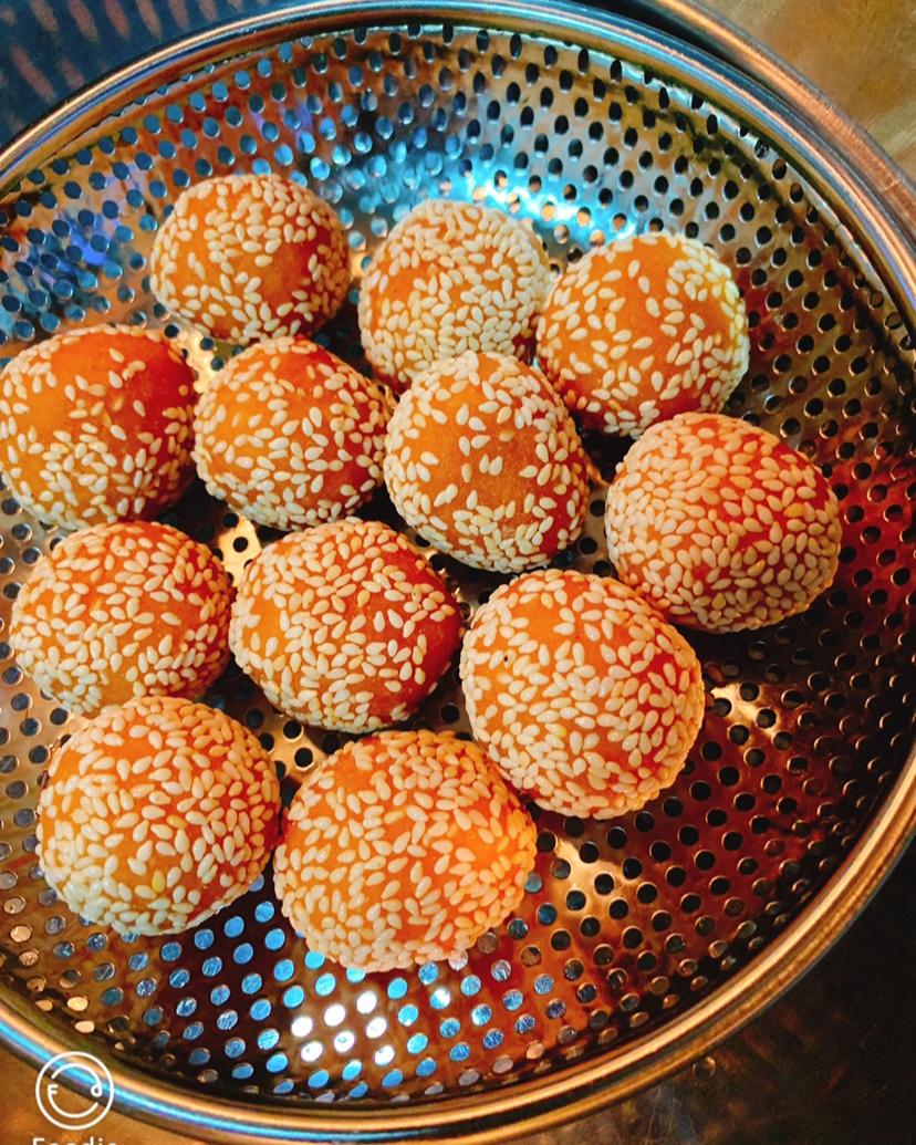 空心麻团..麻元