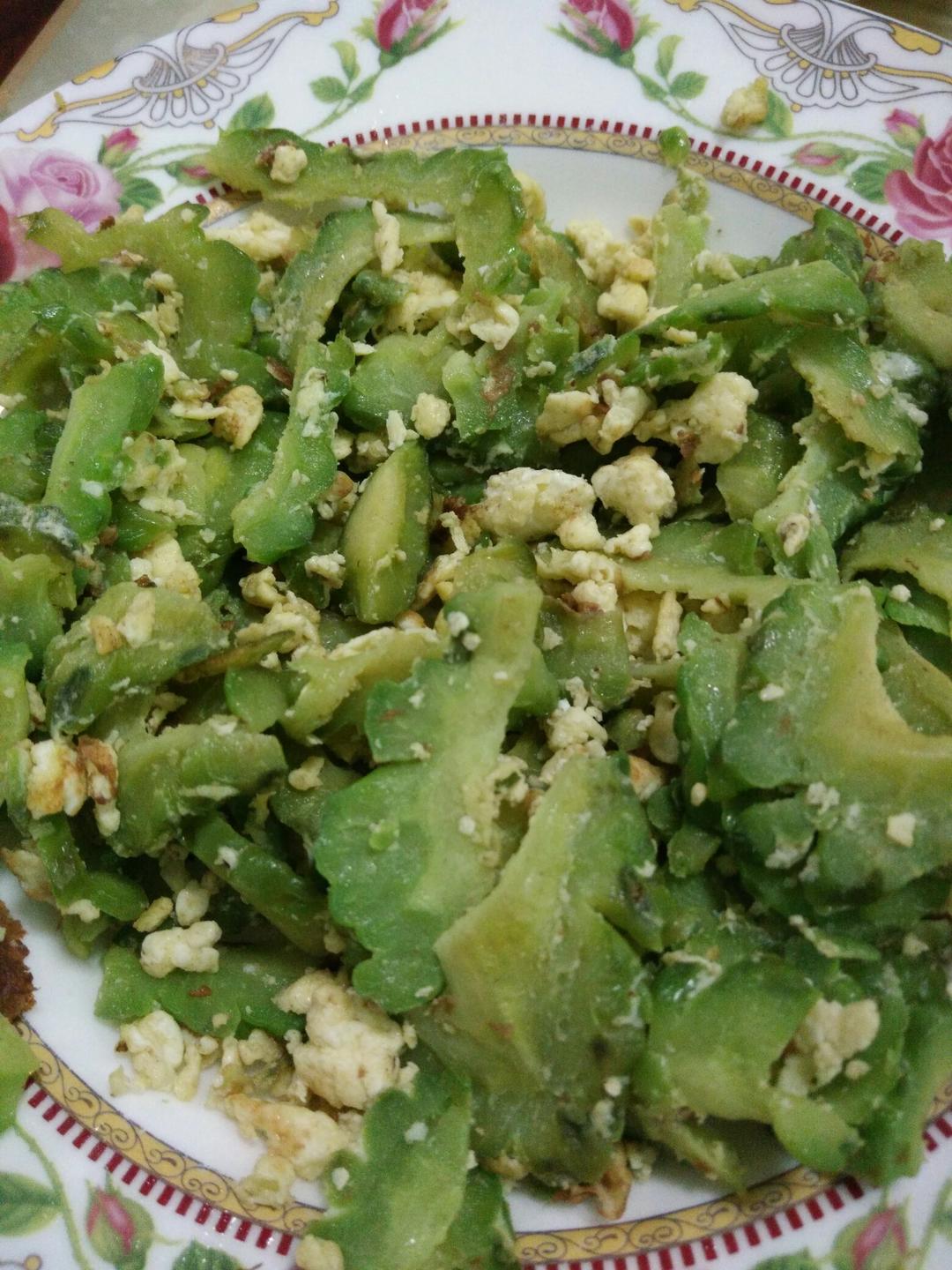 苦瓜炒蛋（清火菜）