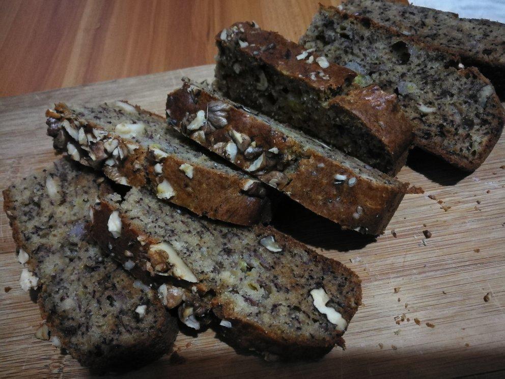 香蕉核桃蛋糕（低油少糖健康版）