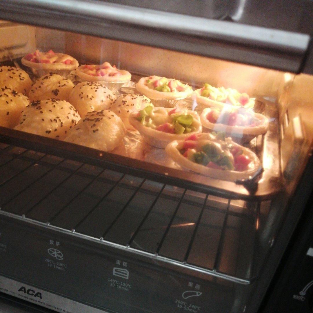 蛋挞皮神仙做法🍕mini版～🌟蛋挞披萨🌟