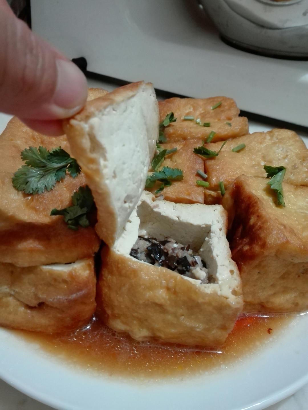 豆腐盒子的做法