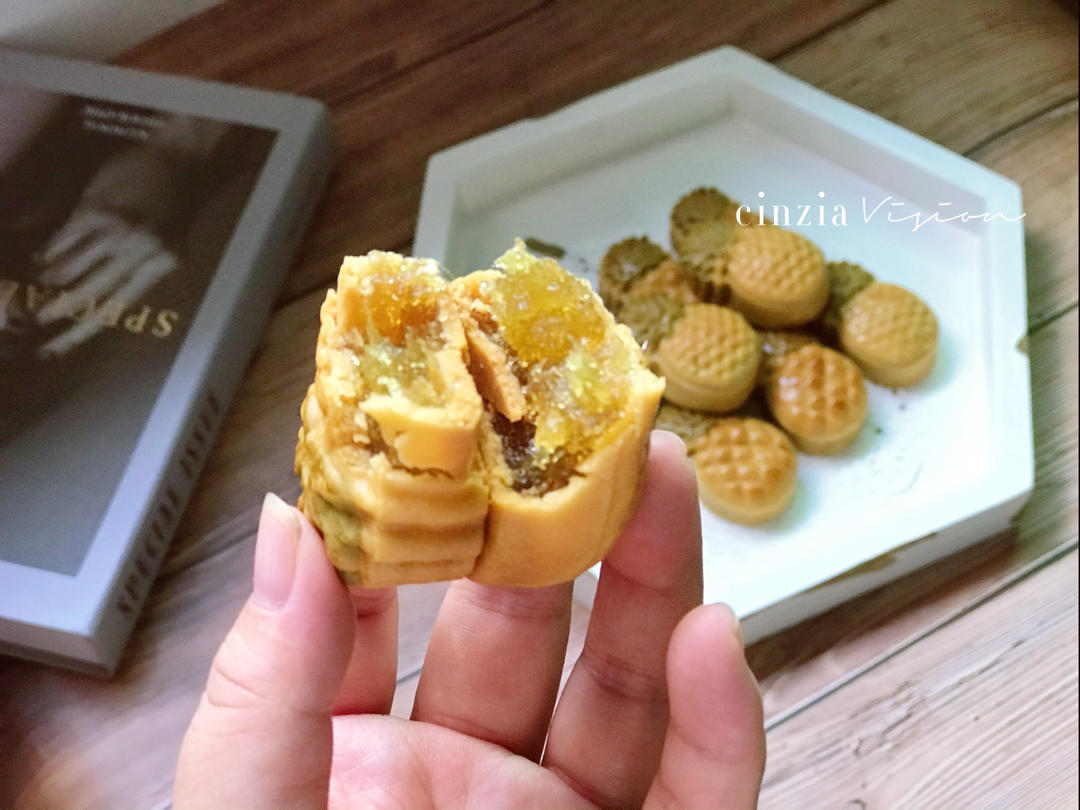 广式凤梨月饼（2020最火的款隔夜回油）