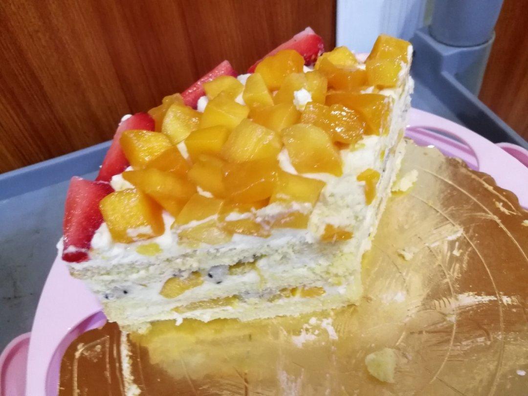 淡奶油抹面视频