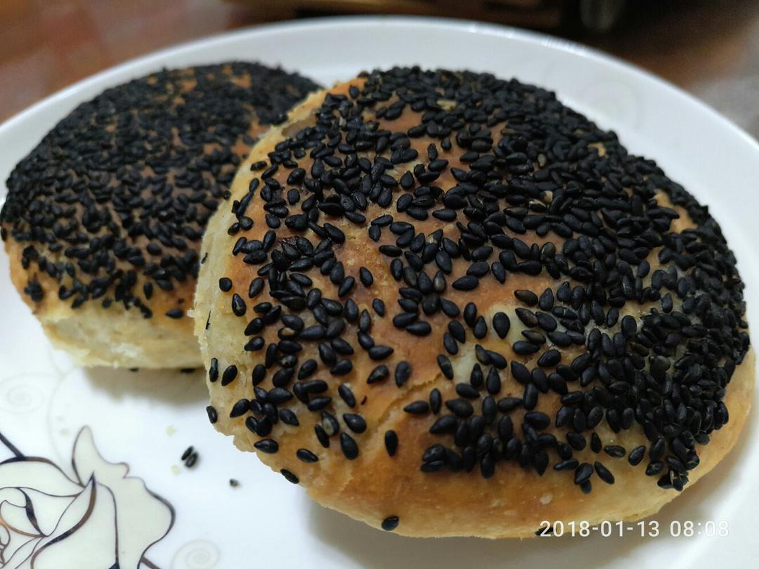 油酥葱香烧饼