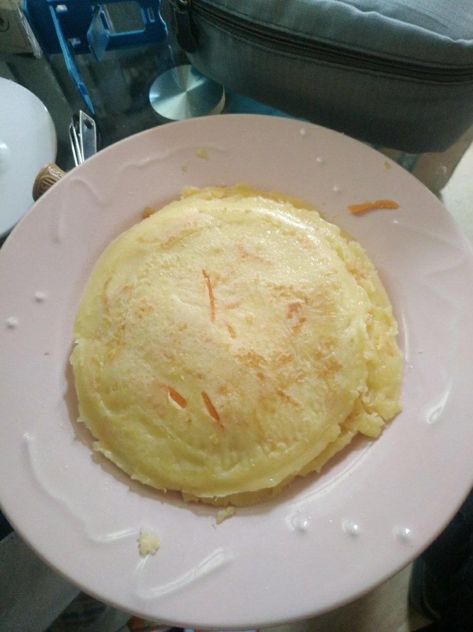 胡萝卜鸡蛋饼