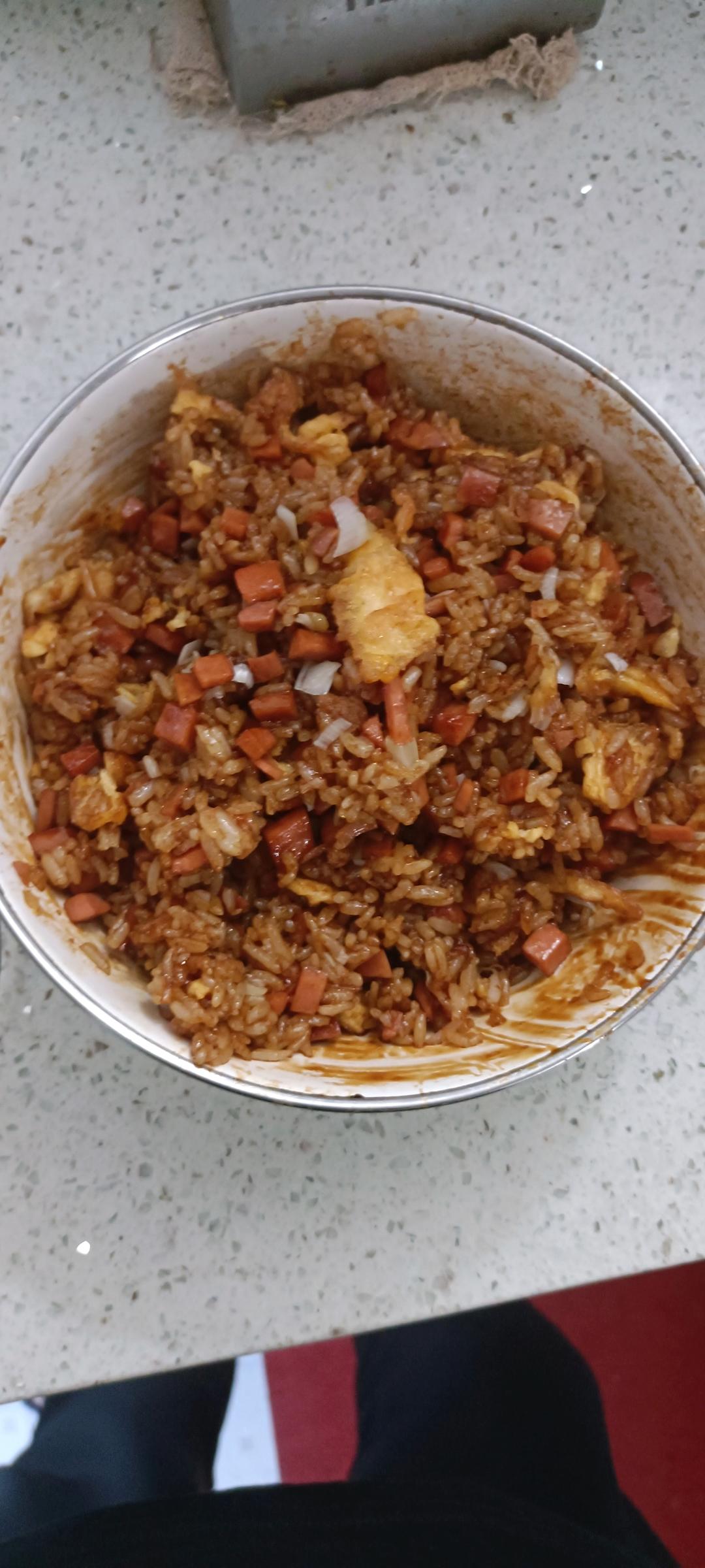 老妈炒了三十年的米饭了真的太香了🔥🔥