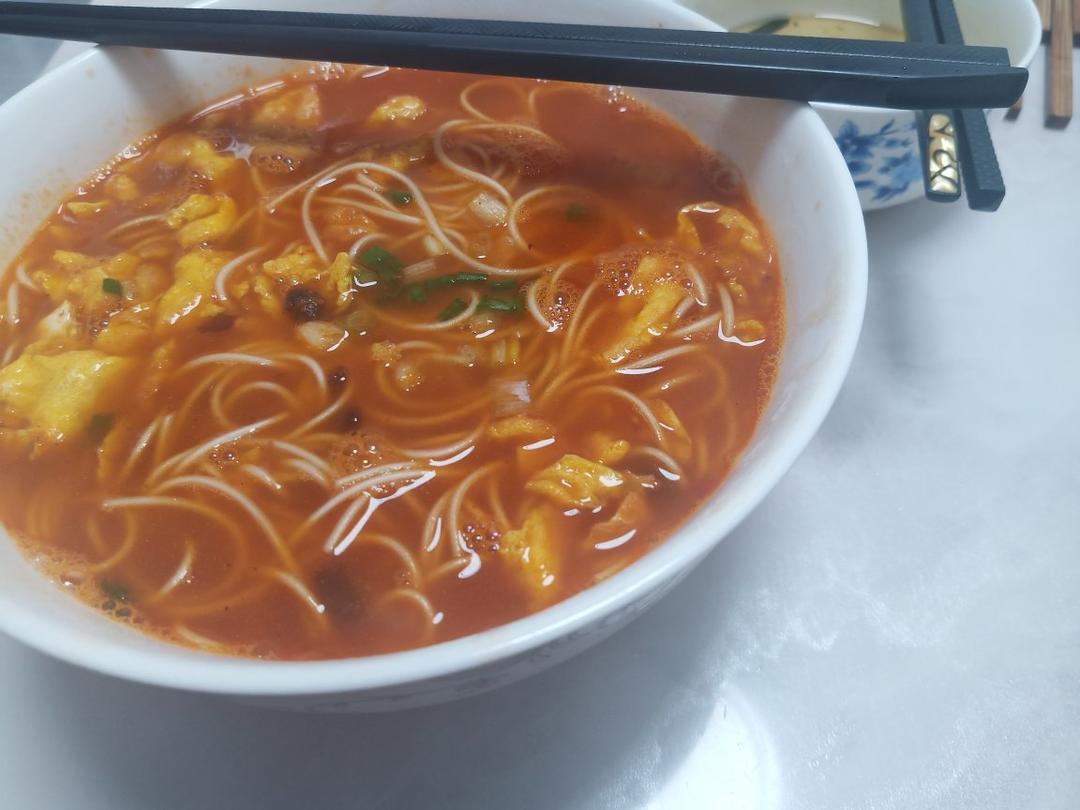 浓汤番茄捞面！大人小孩都爱吃