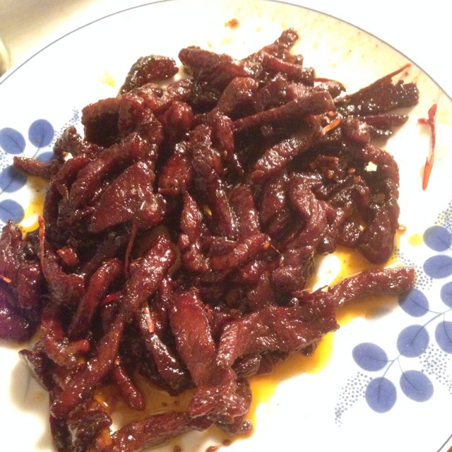 麻辣牛肉干
