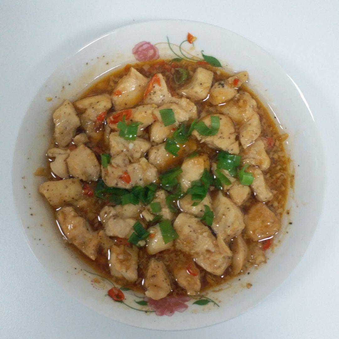 🔥🔥减脂餐❗️蒜蓉蒸鸡胸肉❗️低卡又鲜嫩多汁❗️