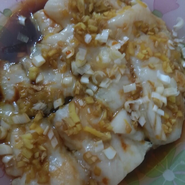 清蒸龙利鱼