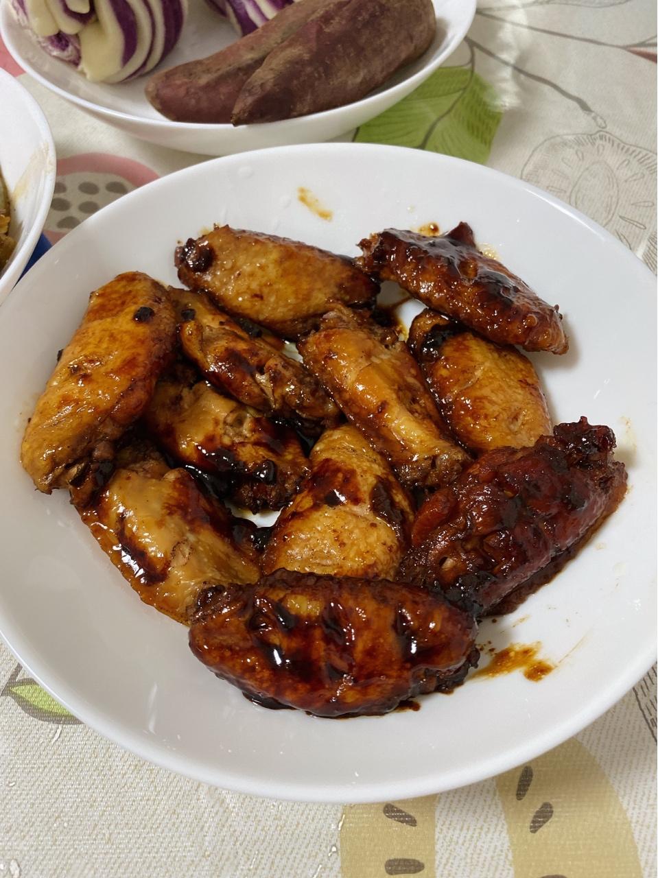 【电饭煲蜜汁鸡翅】
