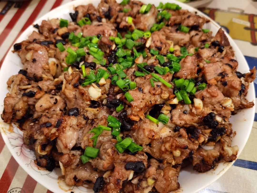 豆豉蒸排骨