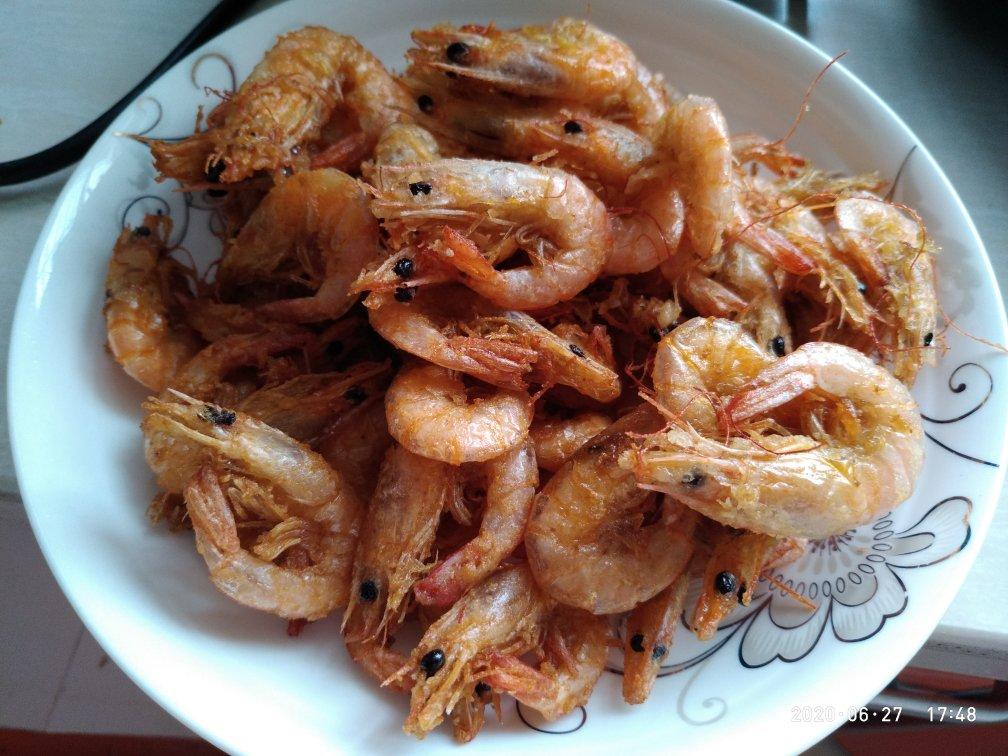 油炸小海虾