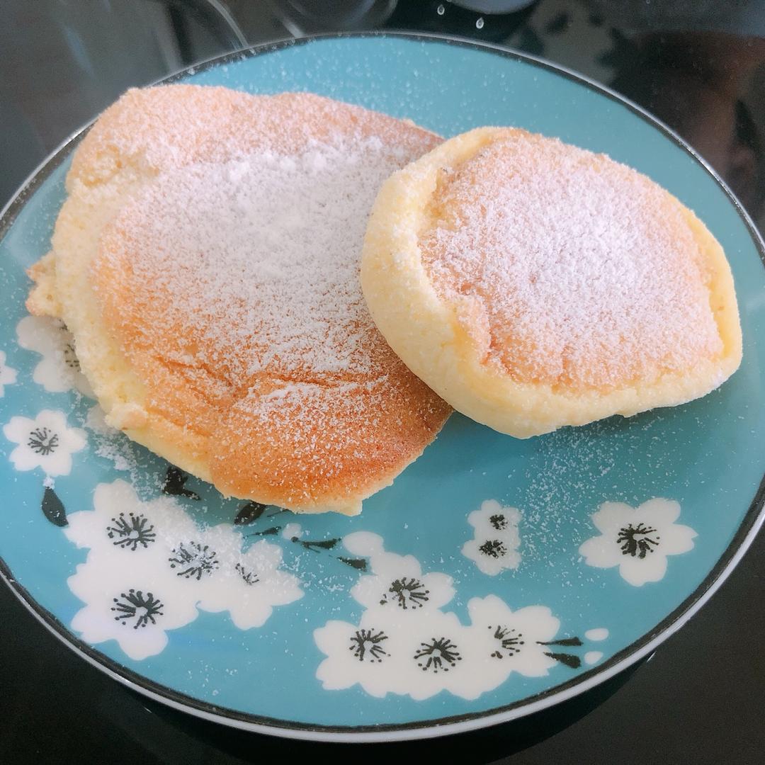 原味无油日式舒芙蕾厚松饼