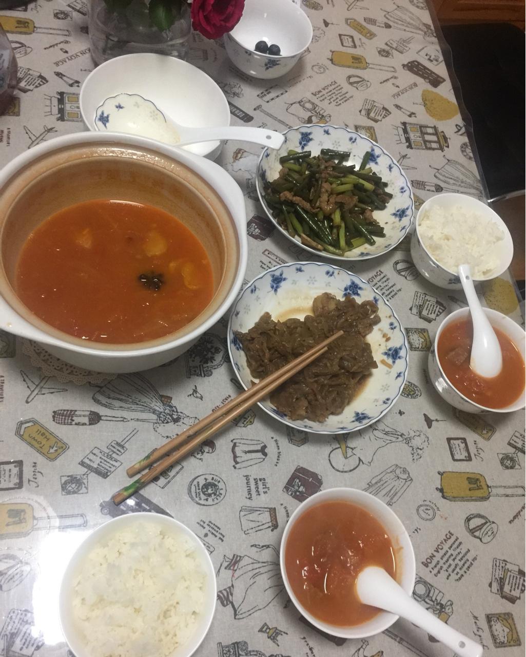 西红柿牛腩