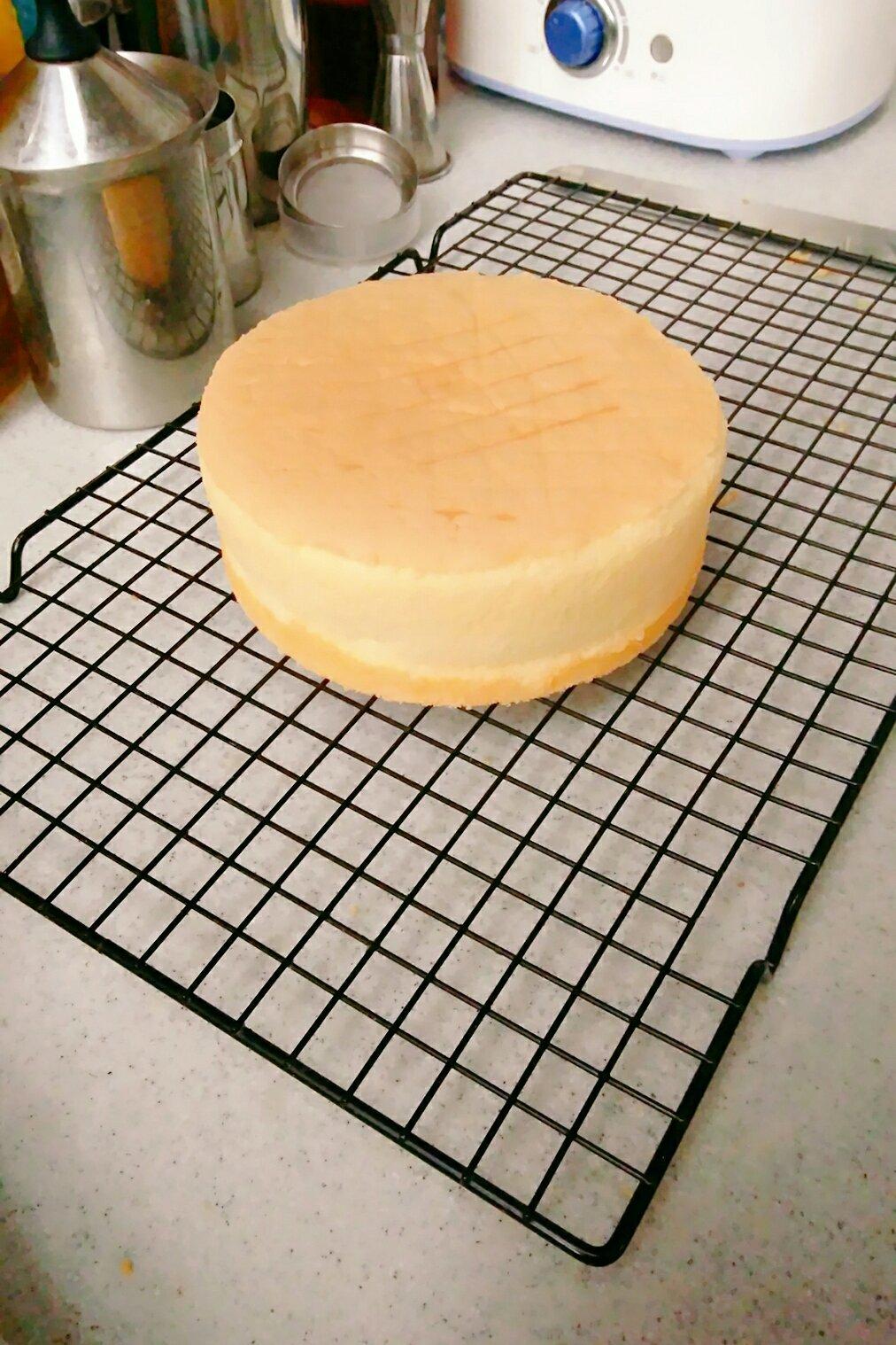 6寸戚风蛋糕（2蛋）