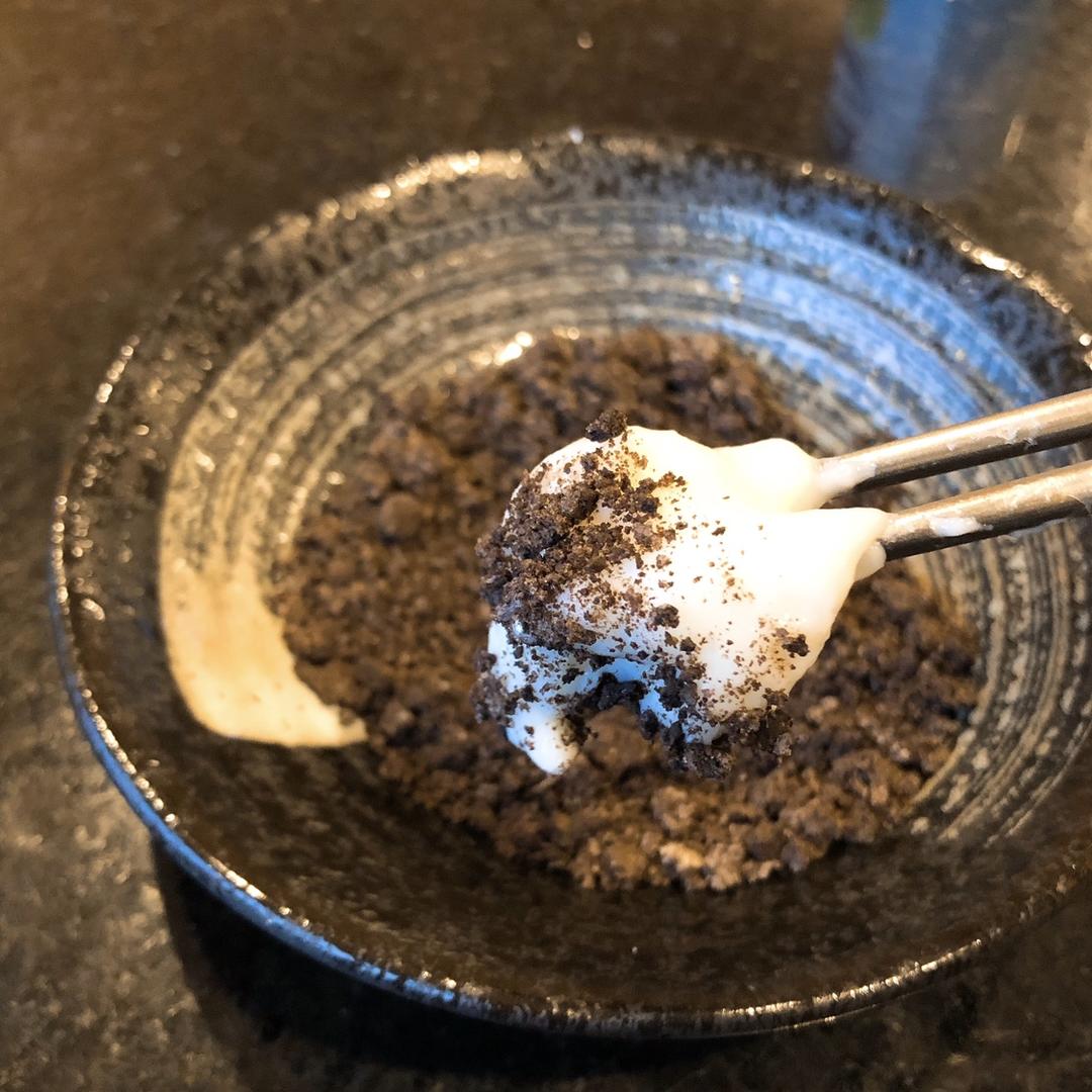 奥利奥鲜奶麻薯