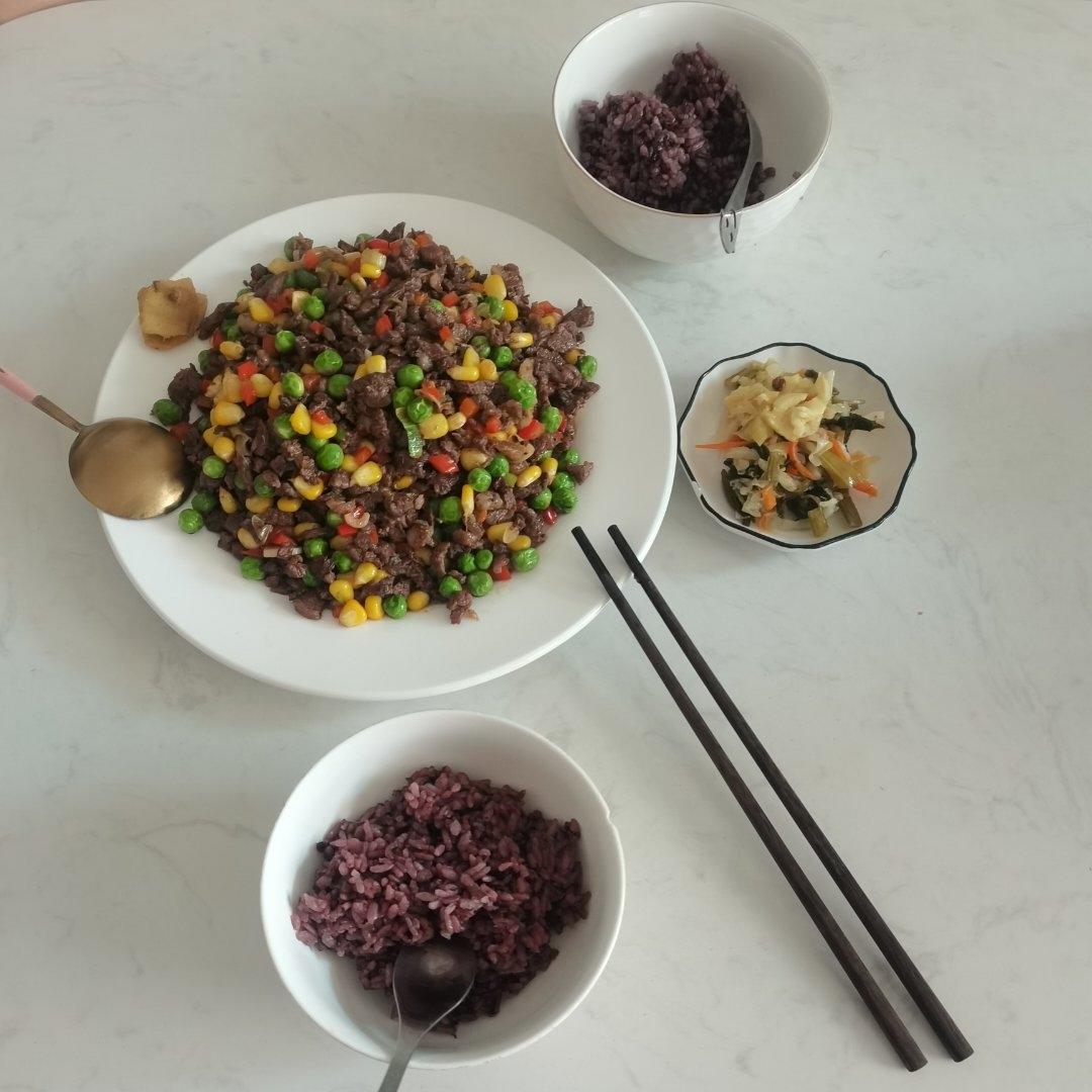 【15分钟快手菜】牛肉末炒杂蔬