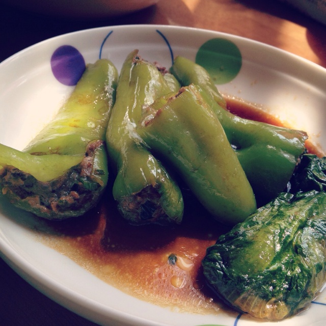 青椒塞肉