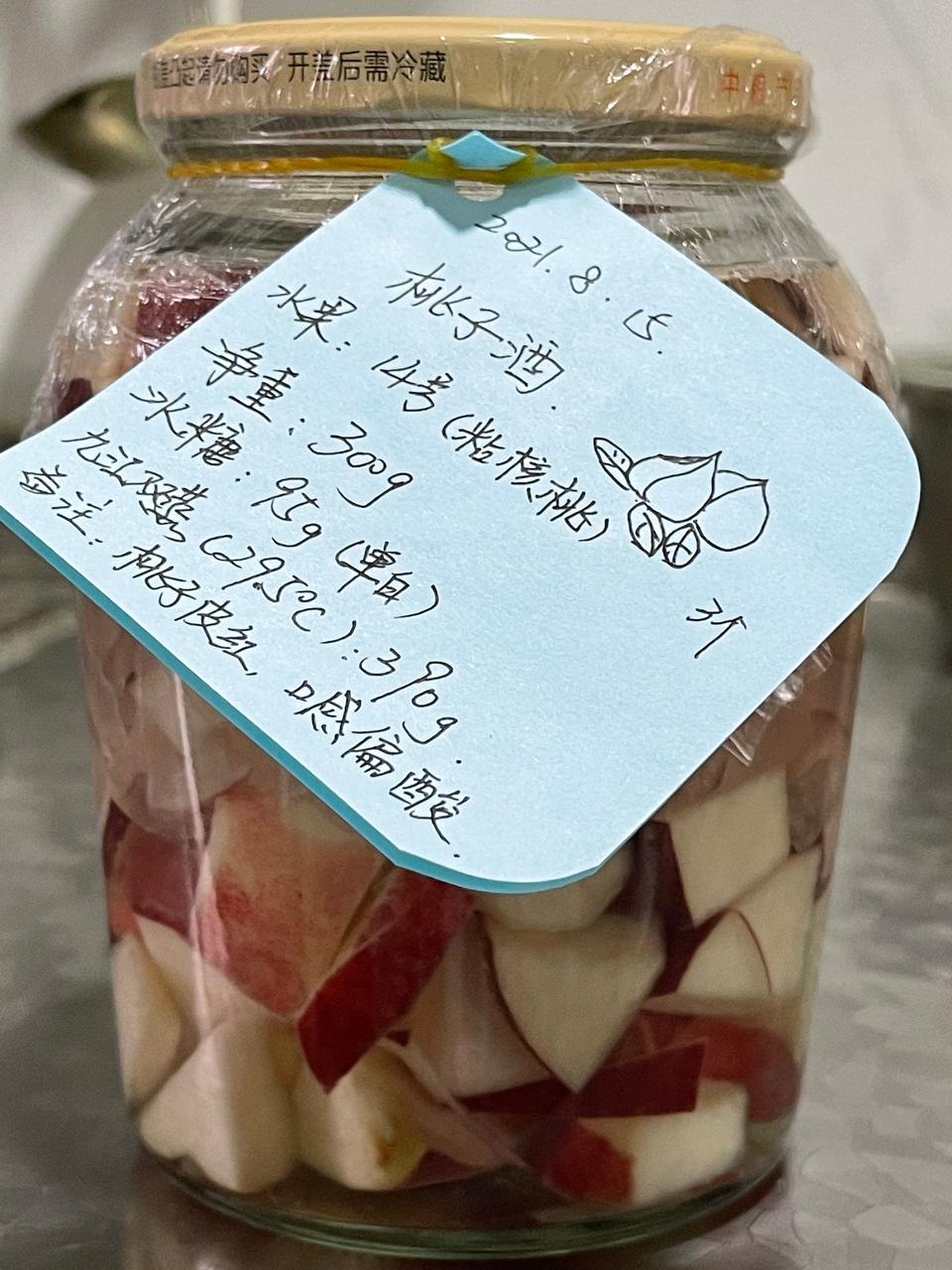 桃子果酒-酒浸（14号粘核）