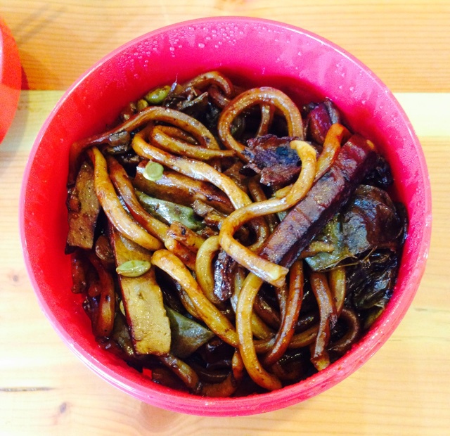 扁豆焖面