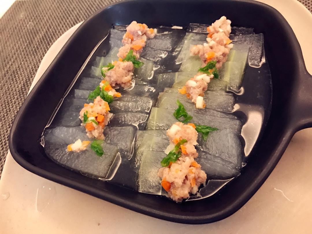 肉末蒸冬瓜