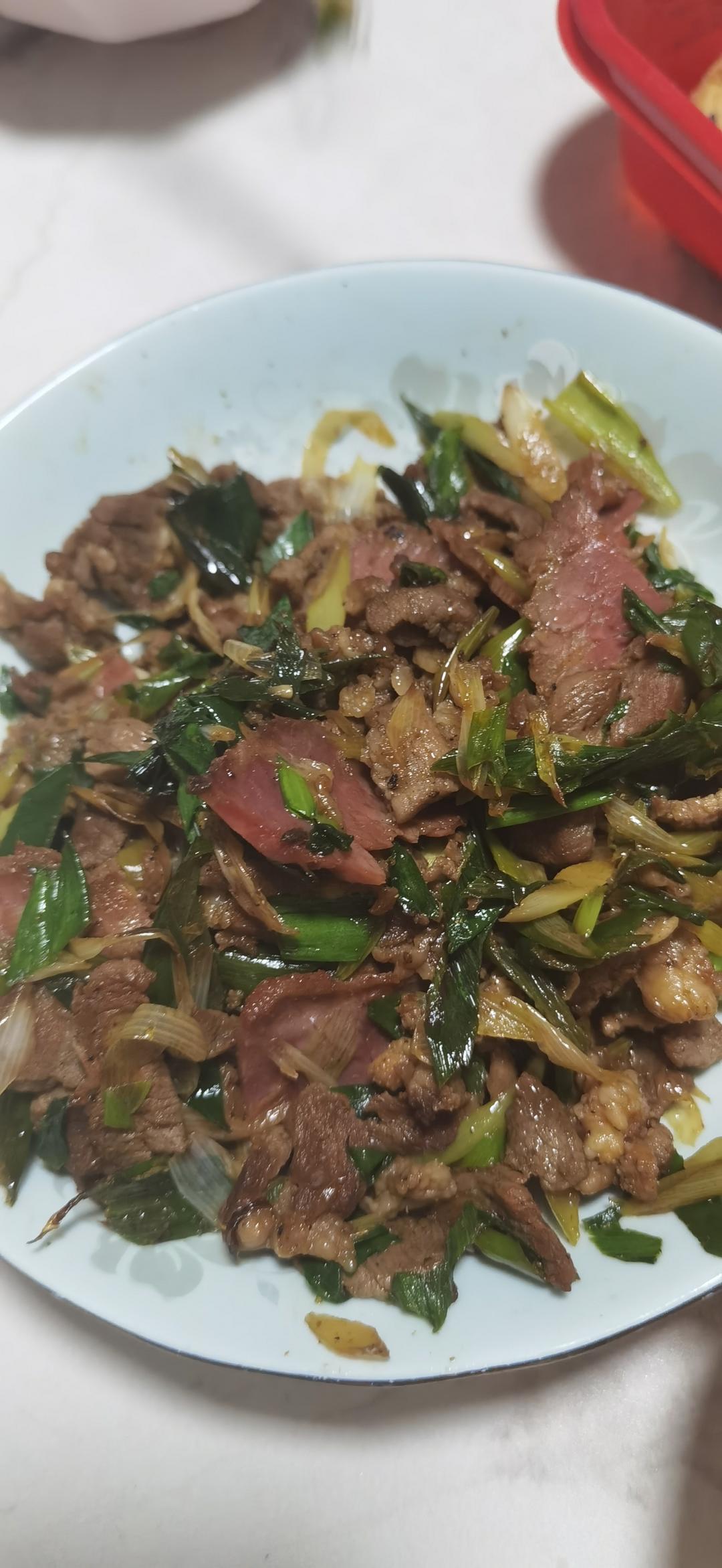 【嗷呜】老北京葱爆羊肉