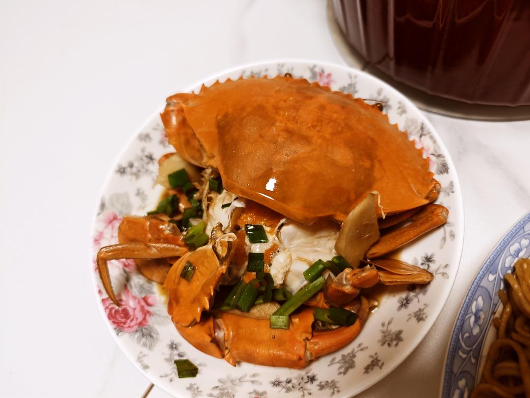 葱油梭子蟹