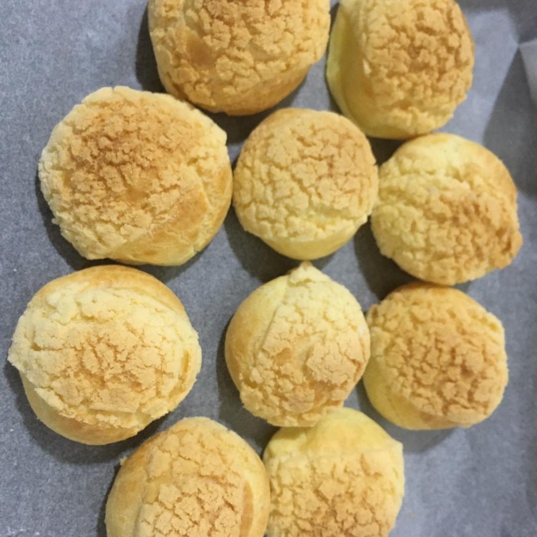 十分美味的酥皮泡芙