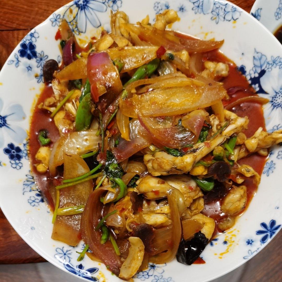 爆炒牛蛙