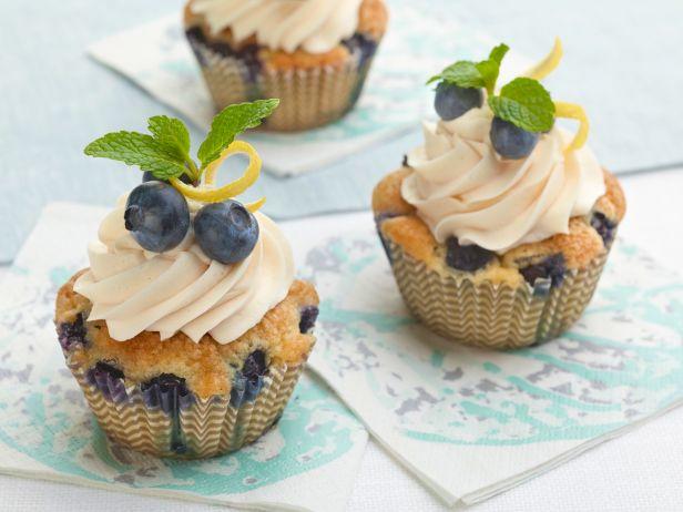 柠檬蓝莓杯子蛋糕的做法