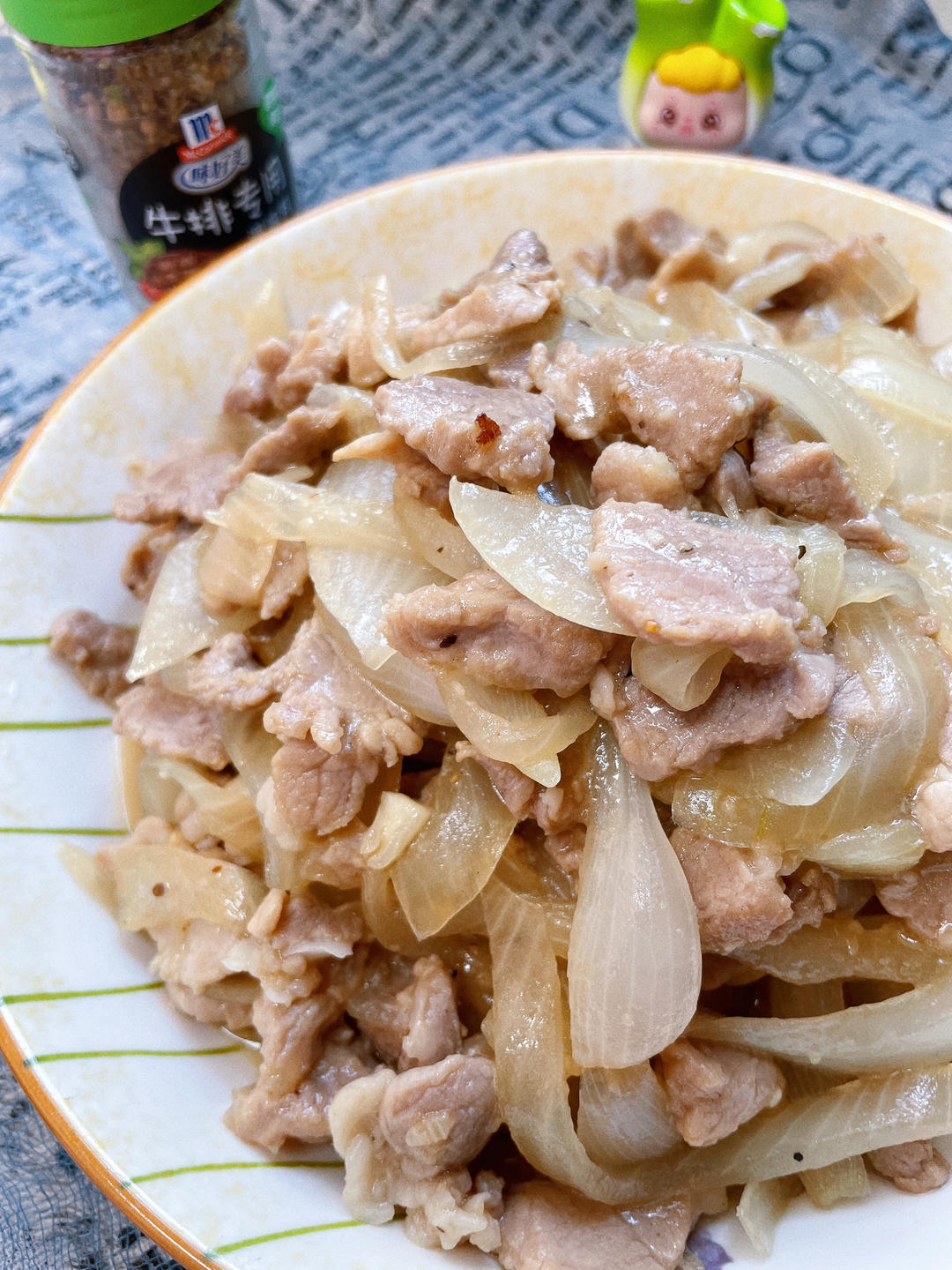 洋葱炒肉的做法