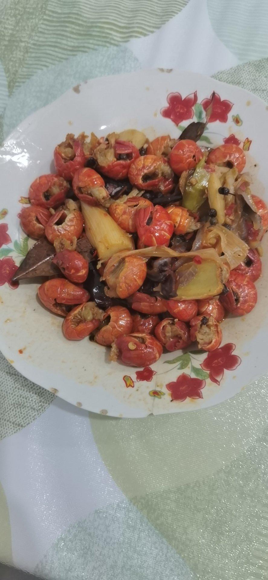 麻辣炒虾尾
