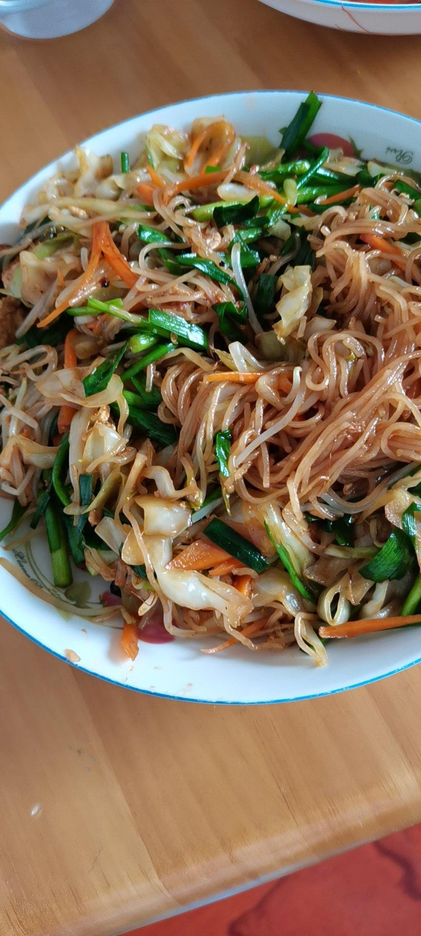 戴燕1做的百吃不厌的炒米粉