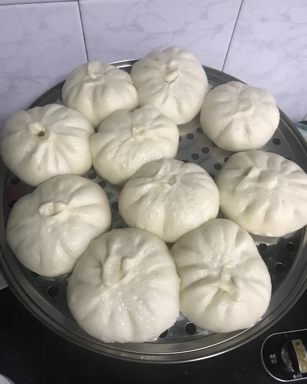 手工包子（肚脐包）