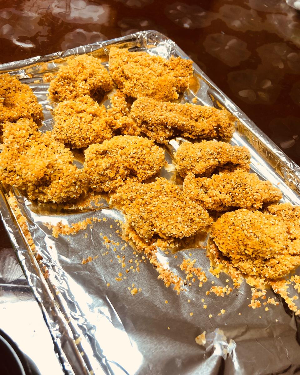 无面包糠版鸡米花（盐酥鸡）