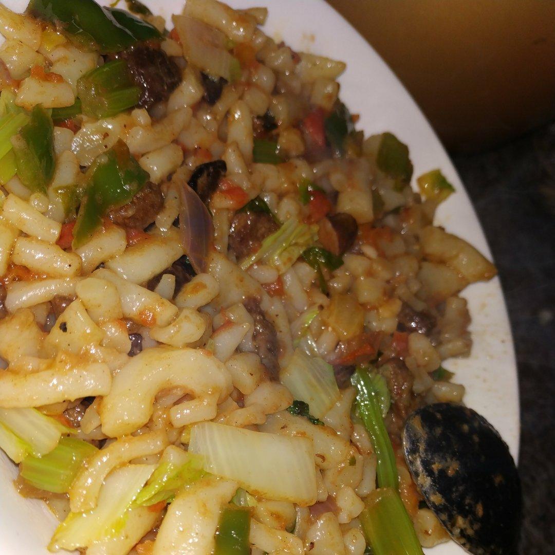 新疆丁丁炒面（家常版）