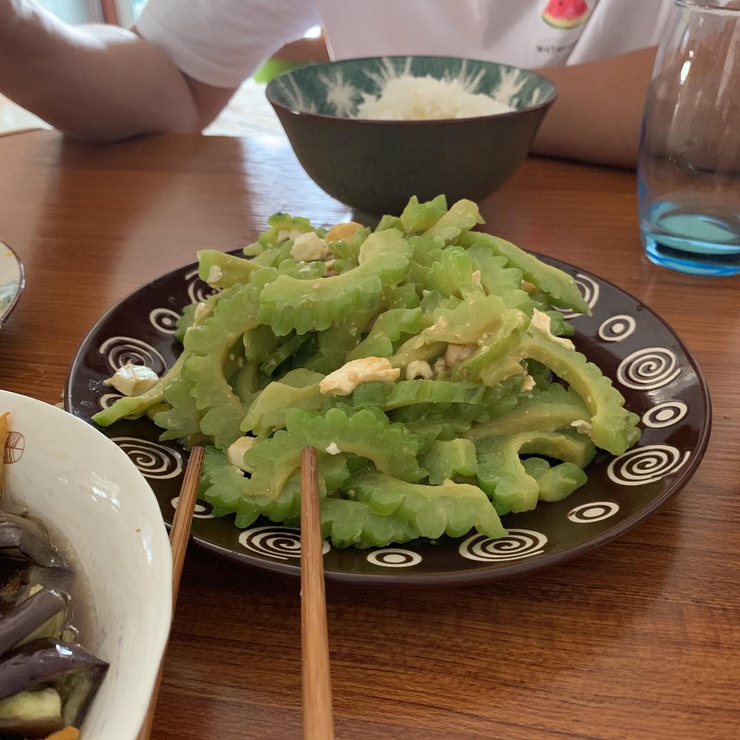 咸蛋黄焗苦瓜