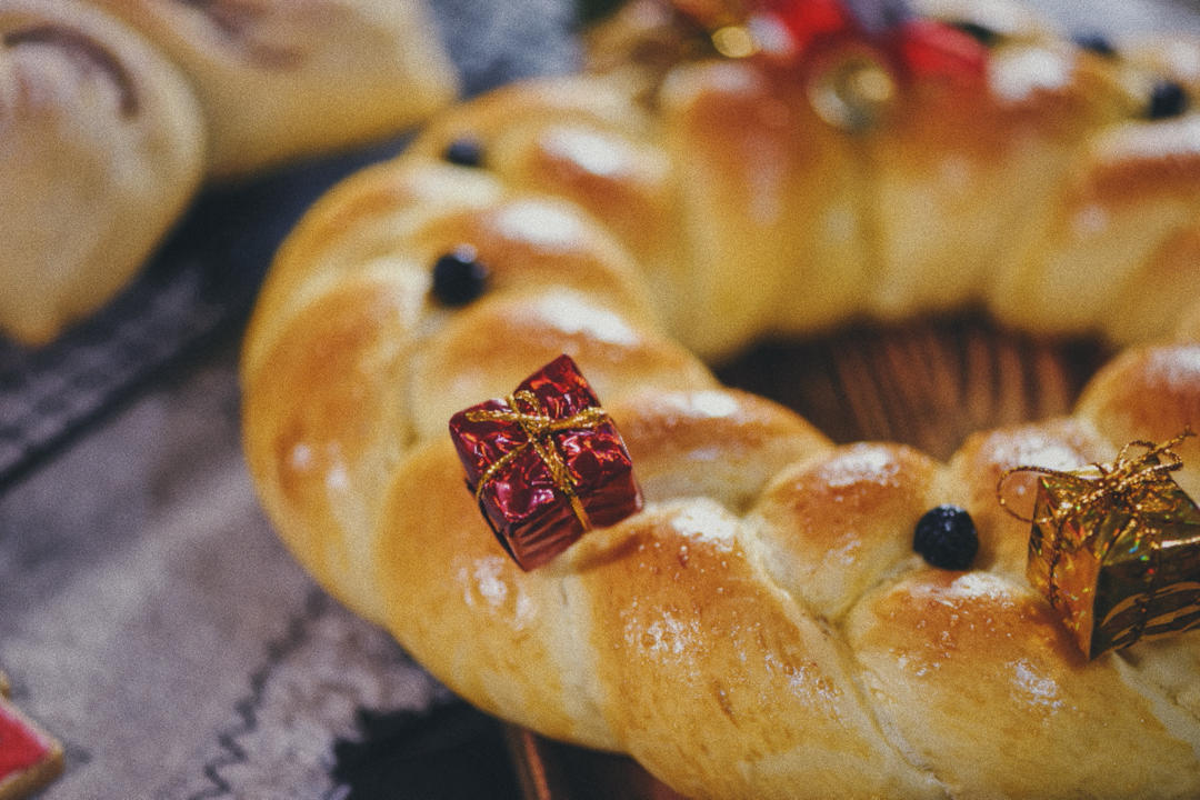 圣诞花环面包（爱和自由版）