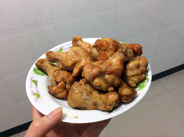 烤鸡翅（自制腌料）
