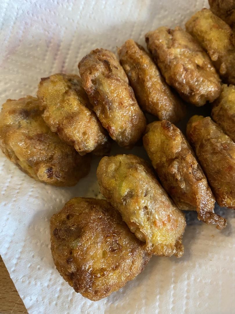 韩国料理——豆腐饼(동그랑땡)