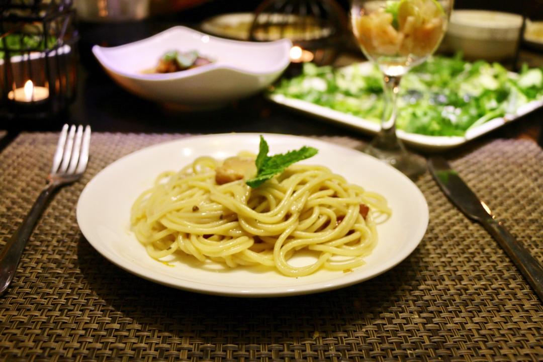 奶油鸡肉蘑菇意大利面 Cream of Mushroom Chicken Pasta