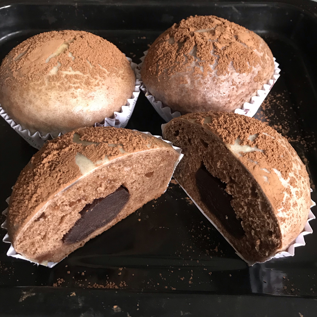 蘑菇云巧克力面包