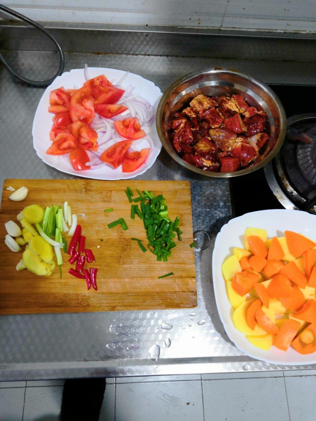 红烧牛肉土豆 （独家秘制）