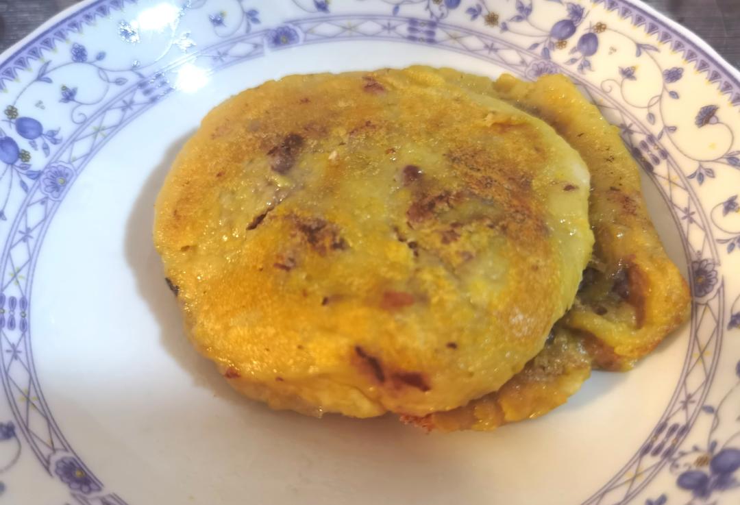 地瓜红豆饼的做法