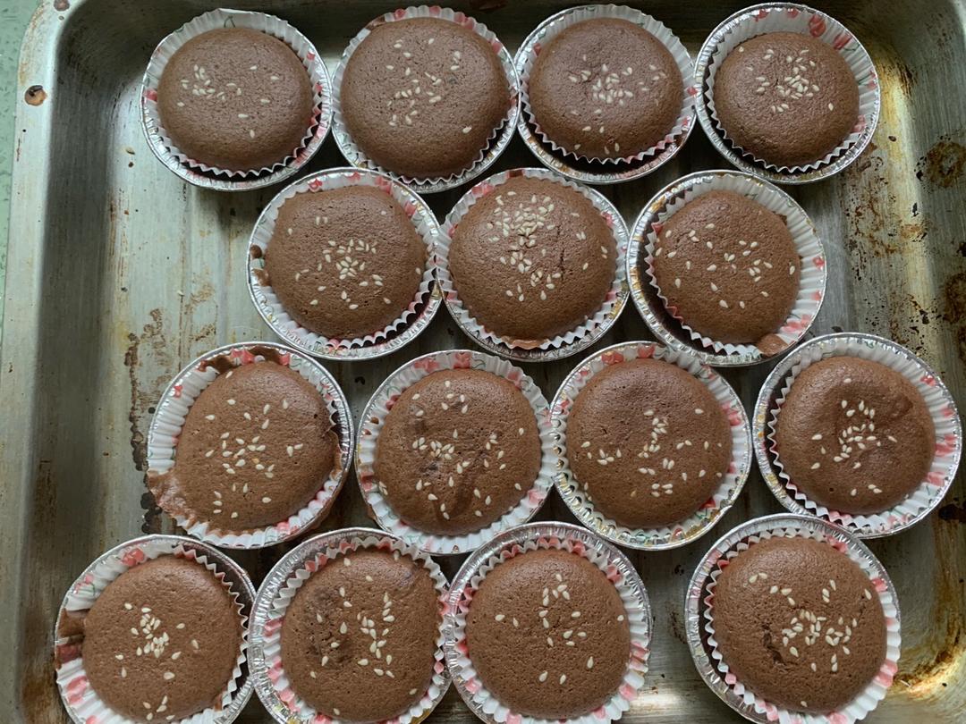 巧克力纸杯蛋糕