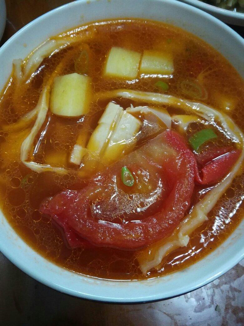 西红柿土豆咸笋汤【电影终极版】